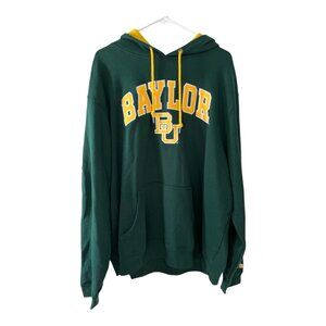 Baylor University Bears Green & Gold Hoodie Sweatshirt Men’s Size XXL – Top of t